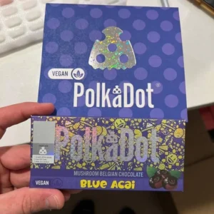 Polkadot Blue Acai Chocolate